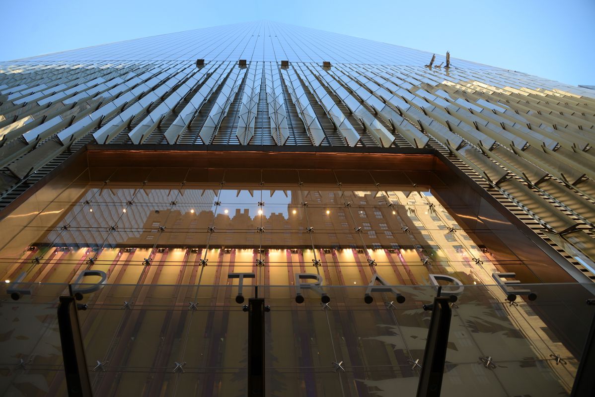 11 One World Trade Center Looking Straight Up